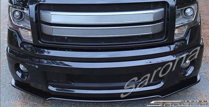 Custom Ford F-150  Truck Front Lip/Splitter (2009 - 2014) - $290.00 (Part #FD-016-FA)